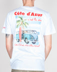 T-shirt cotone fiammato SuperCulture Cote d'azur Art. A1919
