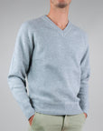 Maglia Costine Scollo a V Gianni Lupo Art. GL35229