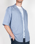 Camicia manica corta boxy fit Over D Art. OE1S2S6C62