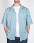 Camicia manica corta boxy fit Over D Art. OE1S2S6C62