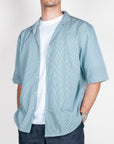 Camicia manica corta boxy fit Over D Art. OE1S2S6C62
