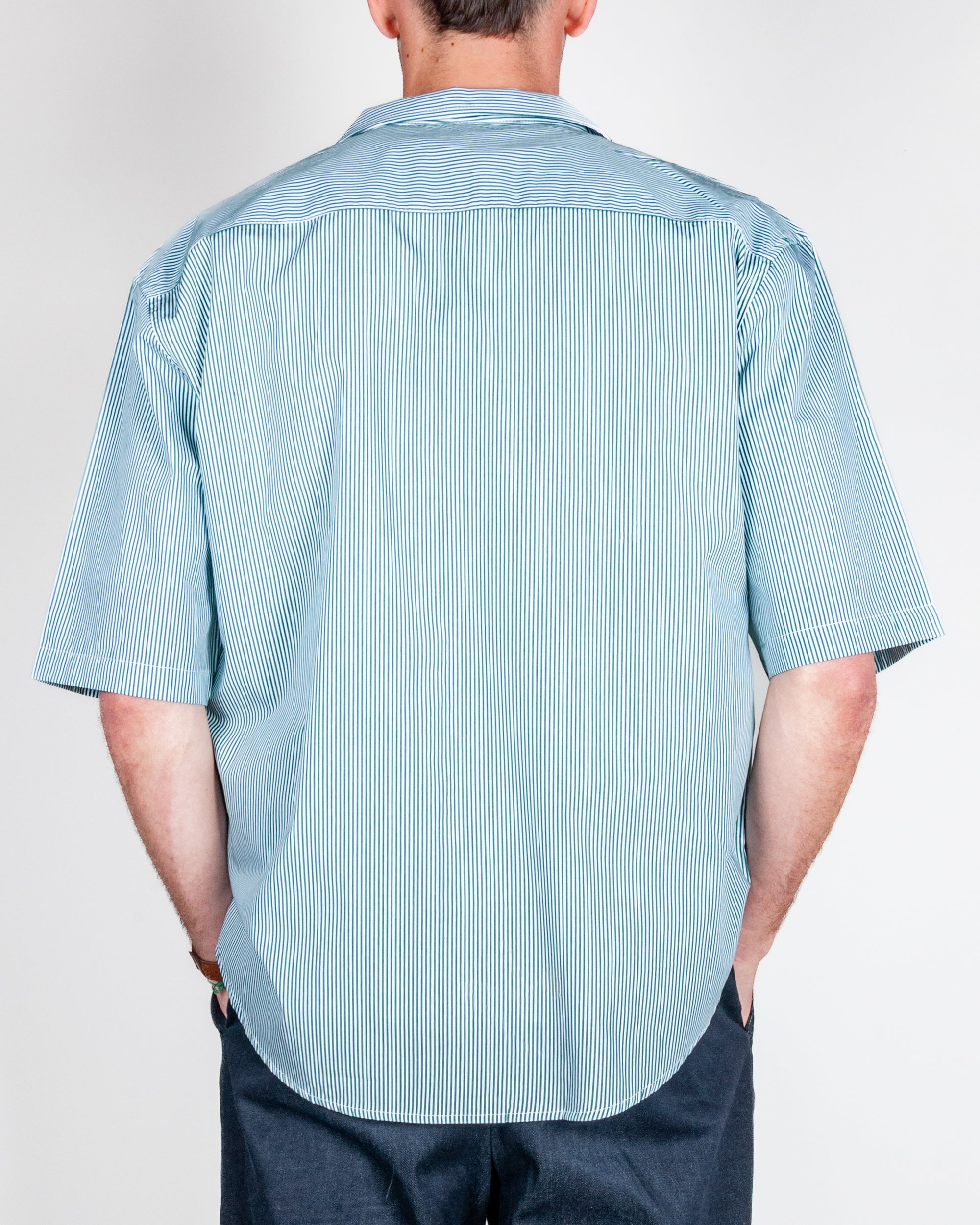 Camicia manica corta boxy fit Over D Art. OE1S2S6C62