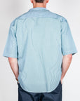 Camicia manica corta boxy fit Over D Art. OE1S2S6C62