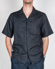 Camicia Manica corta Misto lino collo Bowing Over D Art. OC1S2S6C28