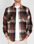 Overshirt Quadri imbottita Philotinto Art. 27W14OS-1