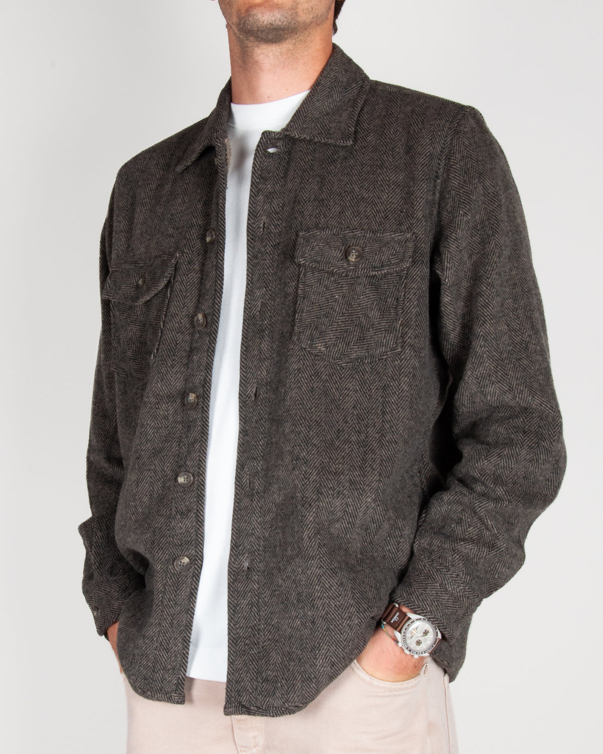 Overshirt Spinata imbottita Philotinto Art. 27W14OS