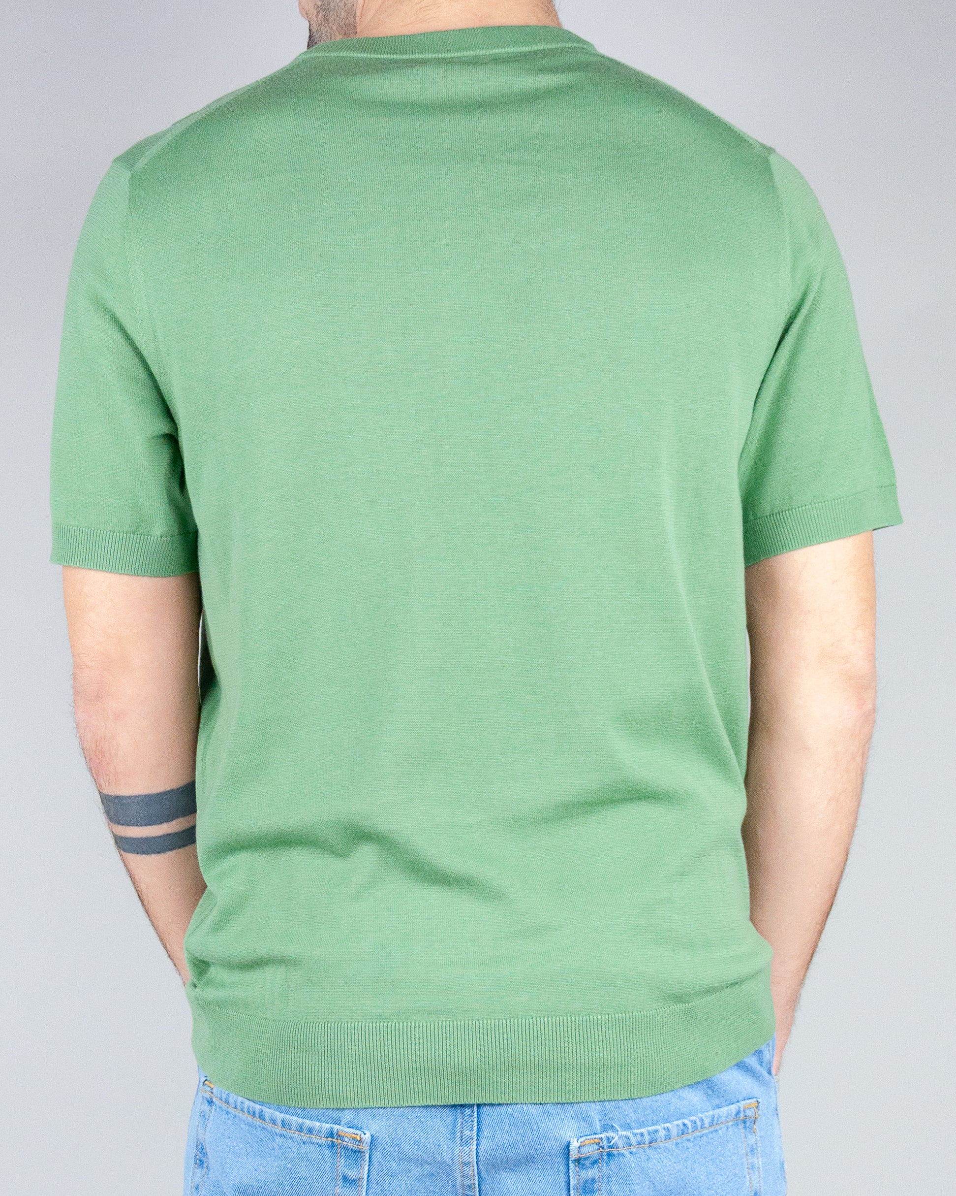 T-shirt Sweater Basic Sun68 Uomo Art. K35106