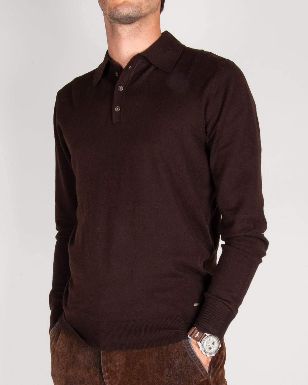 Polo Maglia manica lunga Uomo Gianni Lupo Art. GL508S-F26