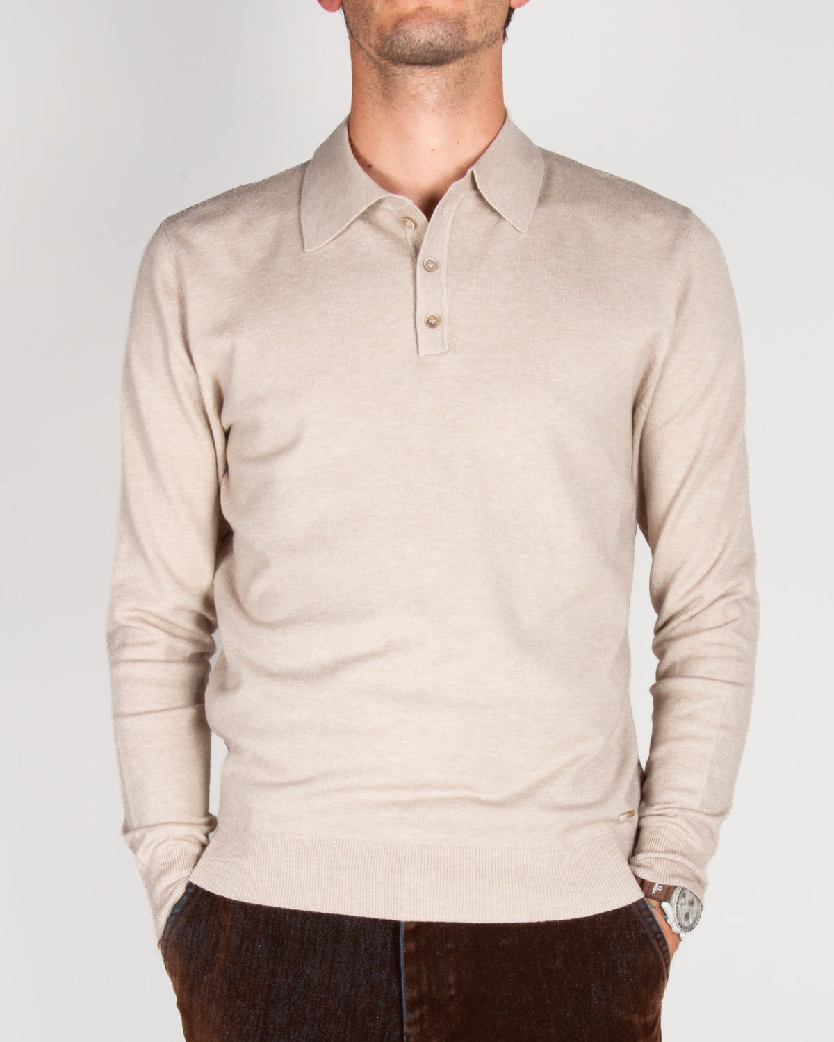 Polo Maglia manica lunga Uomo Gianni Lupo Art. GL508S-F26