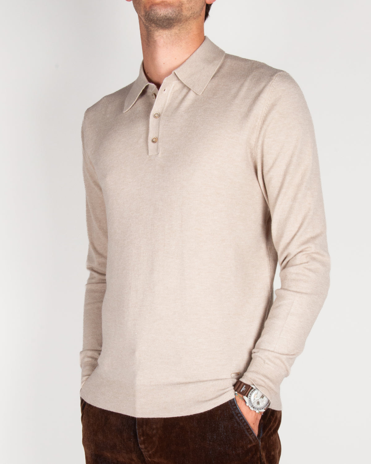 Polo Maglia manica lunga Uomo Gianni Lupo Art. GL508S-F26