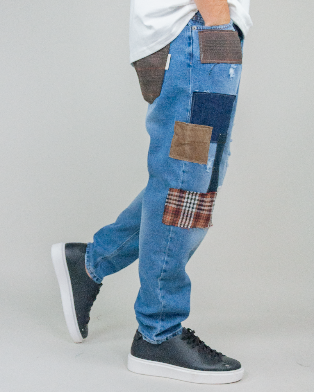 Jeans Patchwork Block Eleven Art. 46BLK00130 - 1921 Store