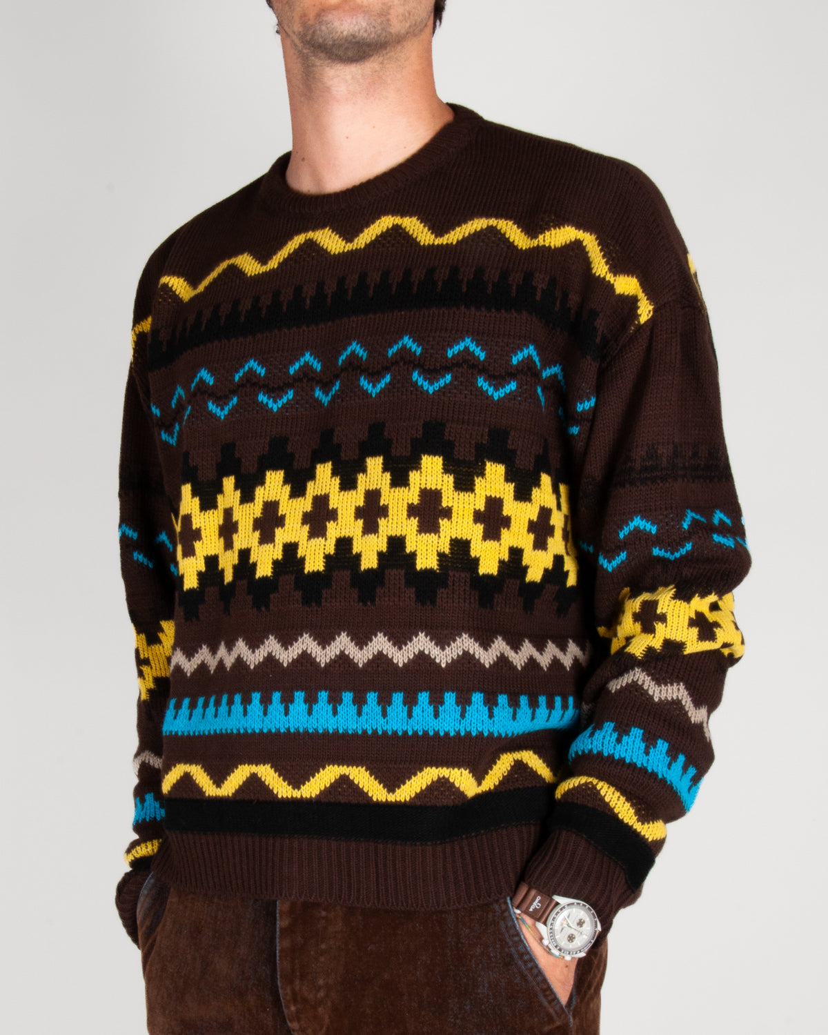 Maglia in fantasia misto lana Imperial Uomo Art. M814194916