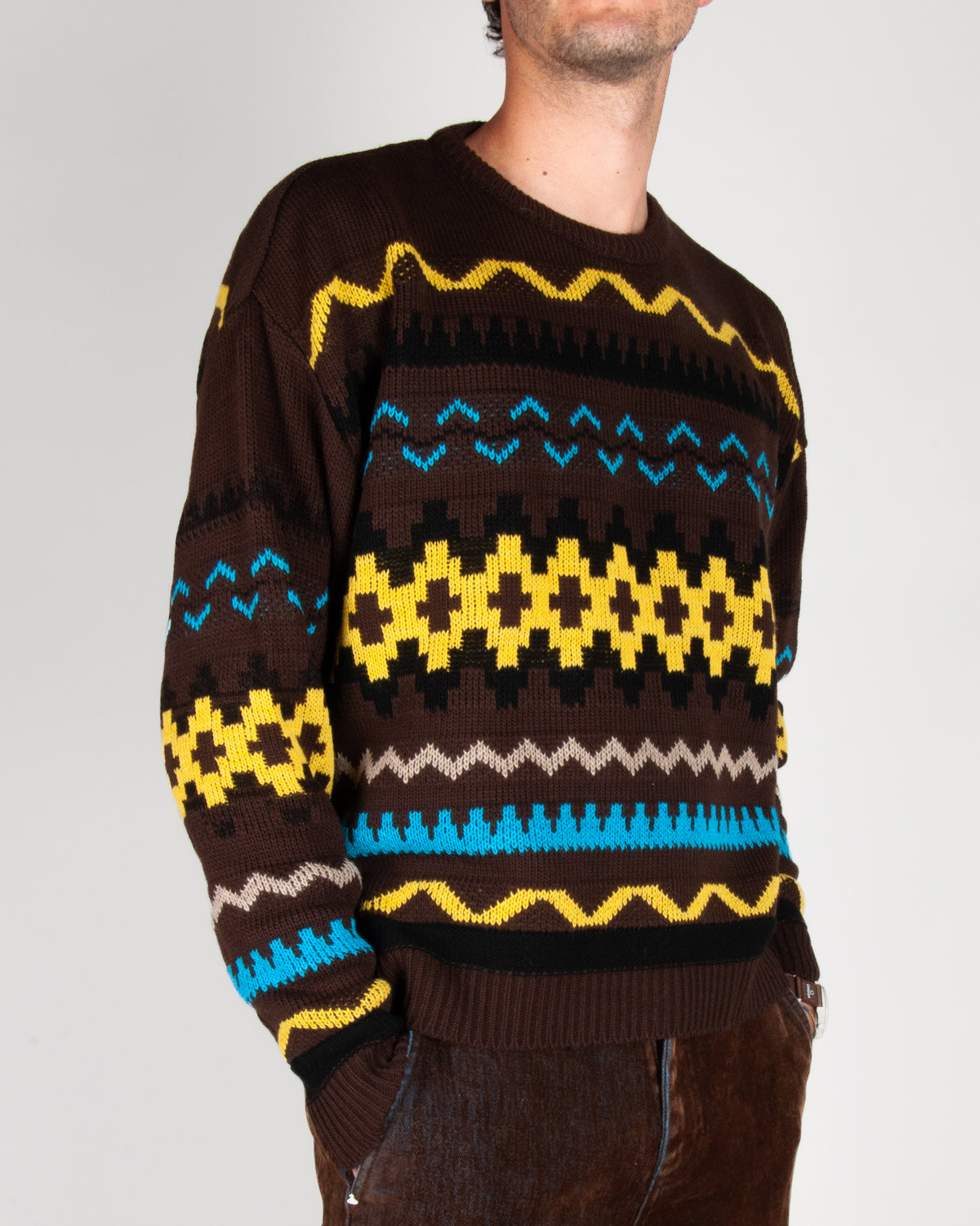 Maglia in fantasia misto lana Imperial Uomo Art. M814194916