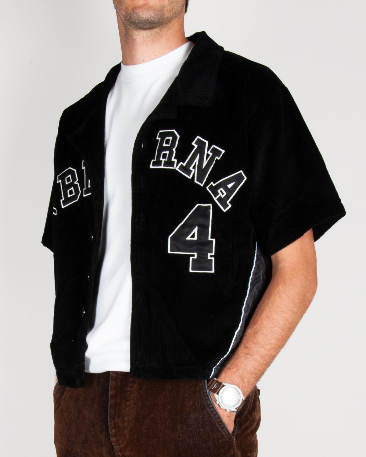 Baseball Shirt Cropped Berna Art. BERNA M 262362