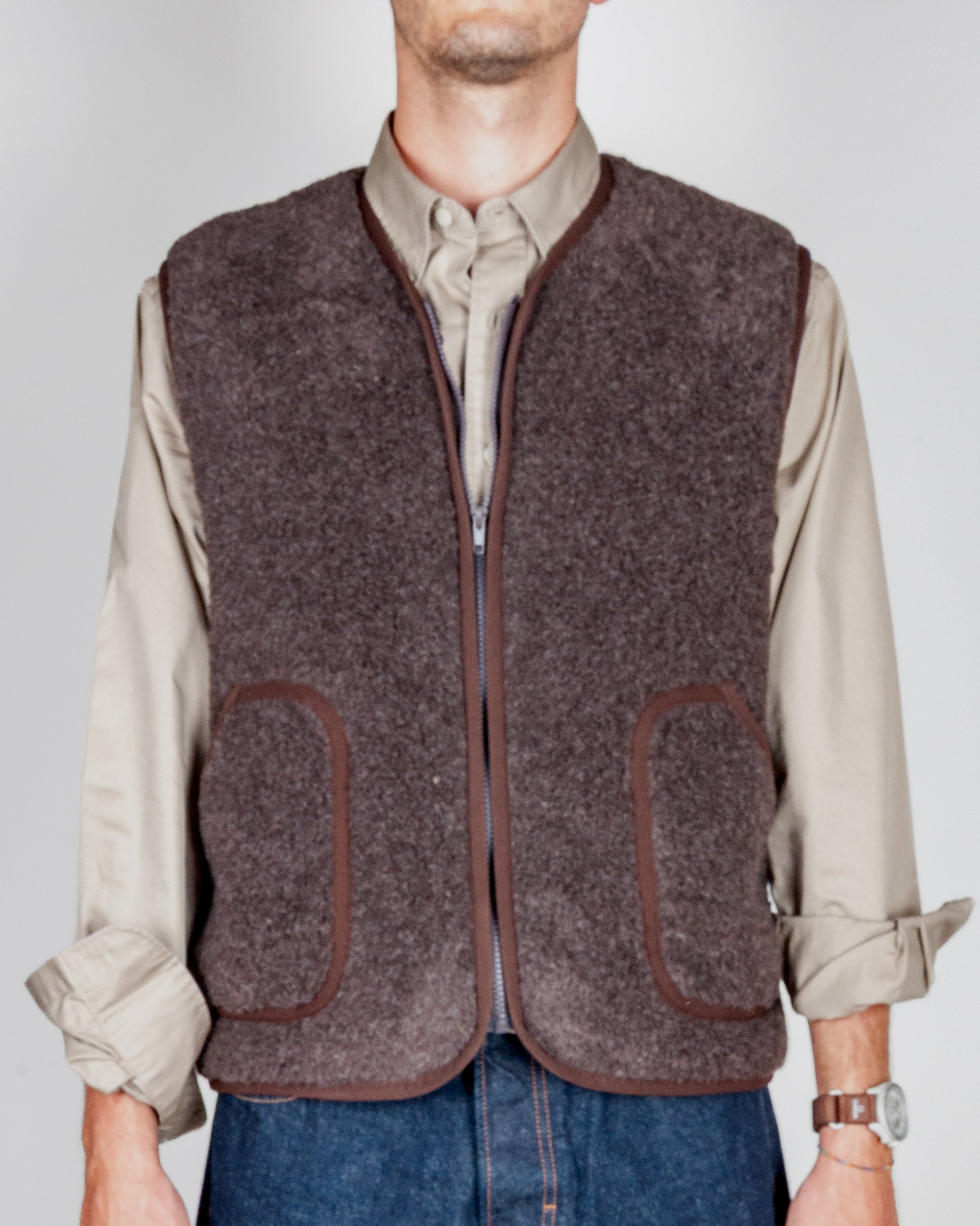 Gilet Yellowstone Sherpa Amish Art. AMX237CV83XXXX