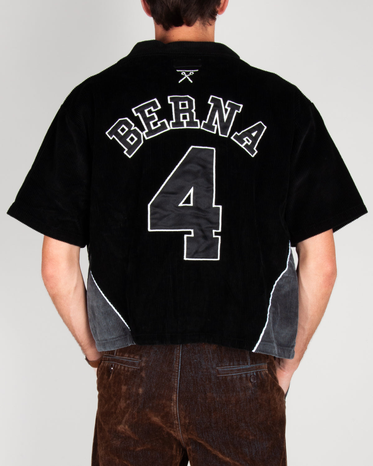 Baseball Shirt Cropped Berna Art. BERNA M 262362