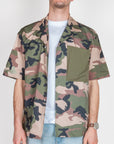Camicia manica corta mimetica Why Not Brand Art. CL22