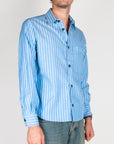 Camicia righe con taschino cropped Officina 36 Mod. Diso Uomo Art. 0343000659