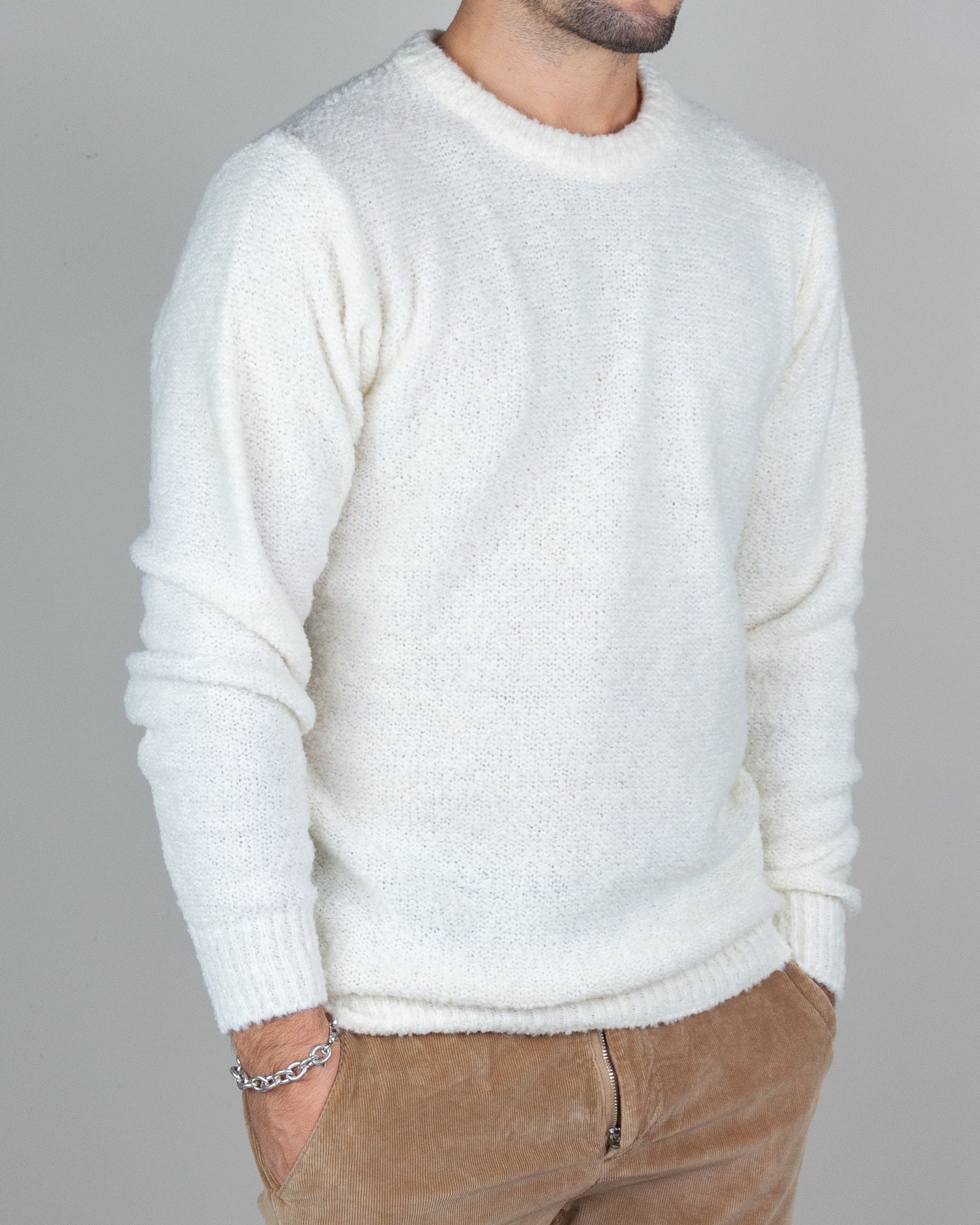 Bern Bouclè Sweater Men Art. 233050