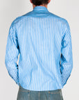 Camicia righe con taschino cropped Officina 36 Mod. Diso Uomo Art. 0343000659