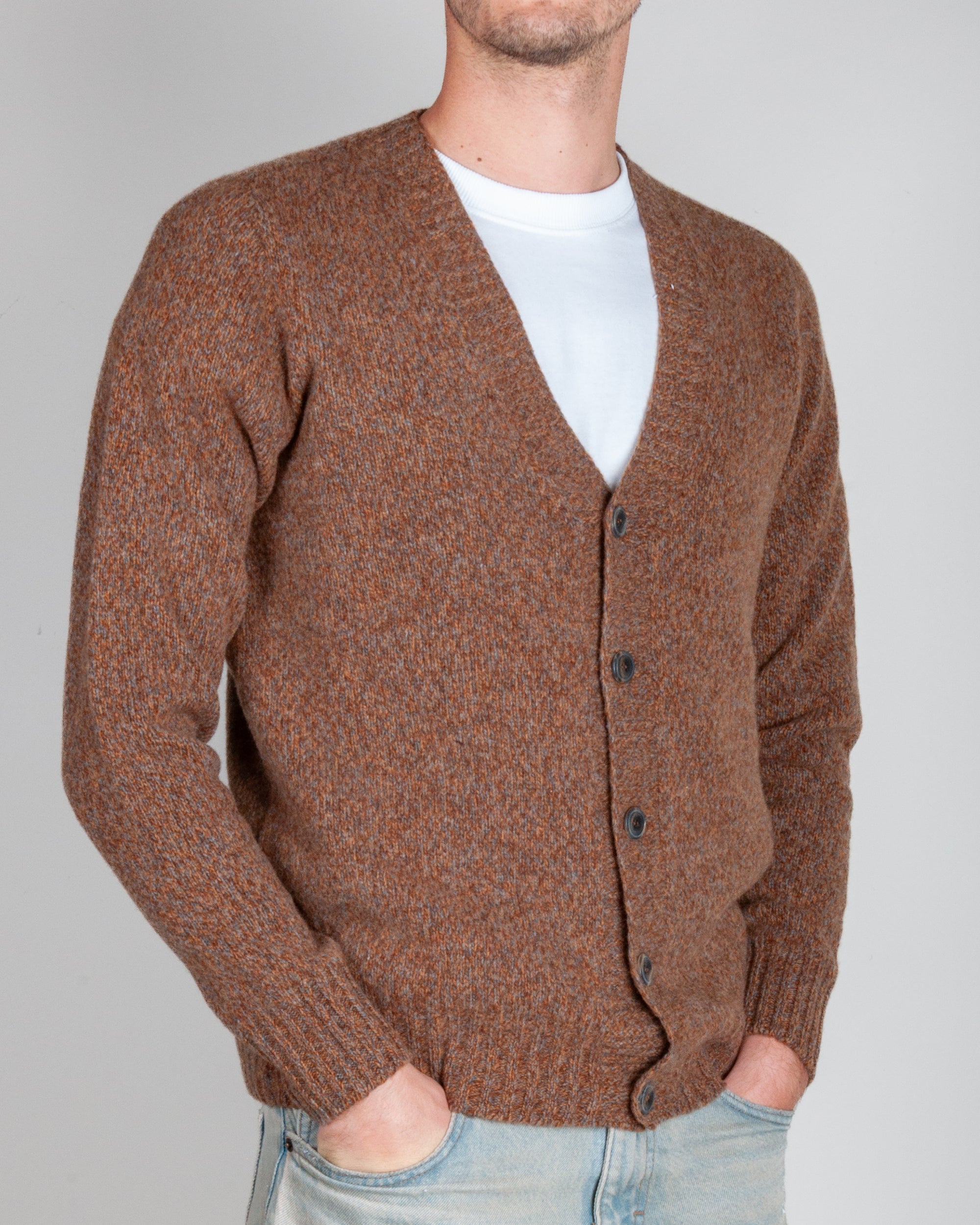 Cardigan Retois Fade Pura Lana Merinos Extrafine Art. 1.4502