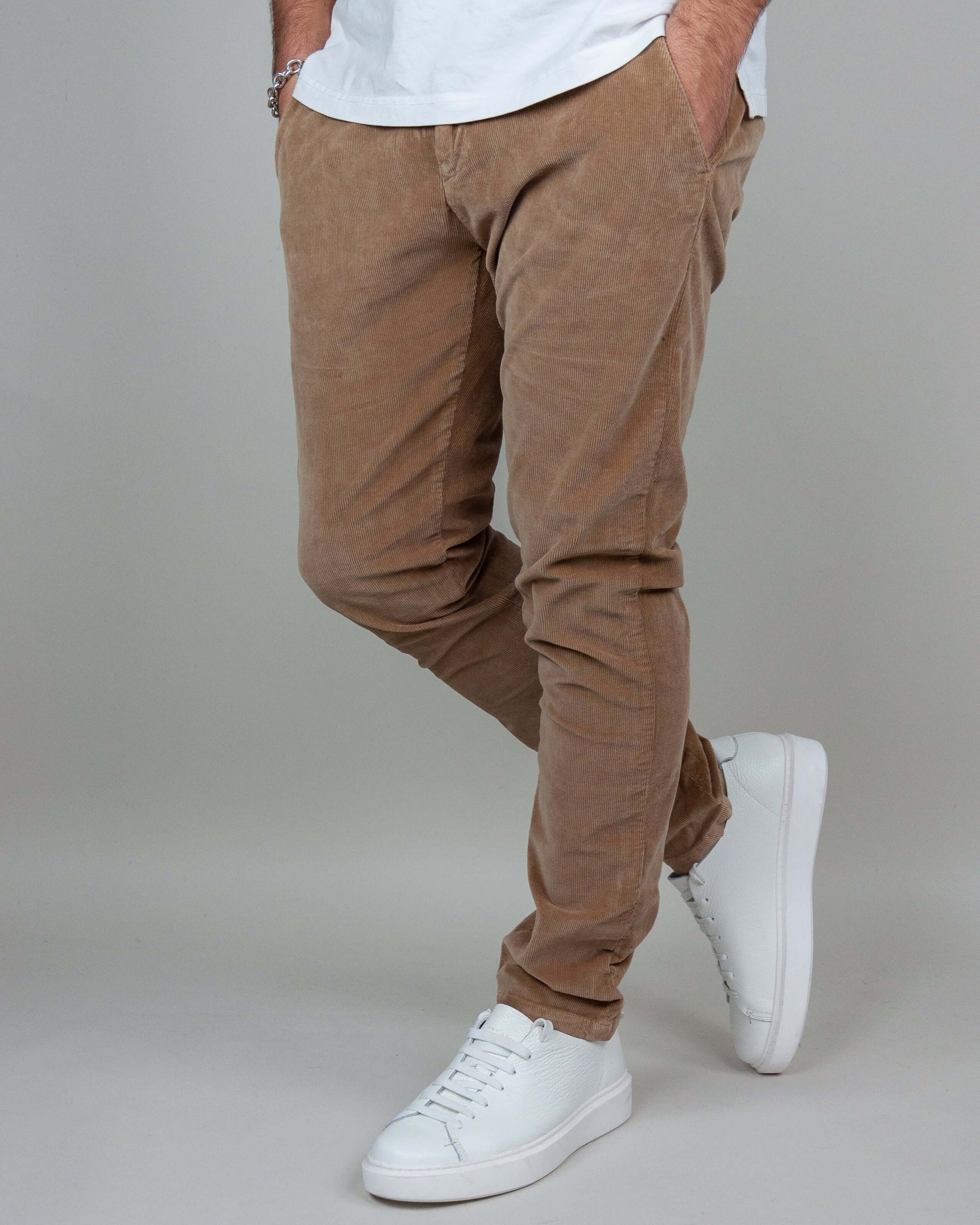 Pantalone Chino Velluto Gianni Lupo basic Uomo Art. TAHOMA1011-F24