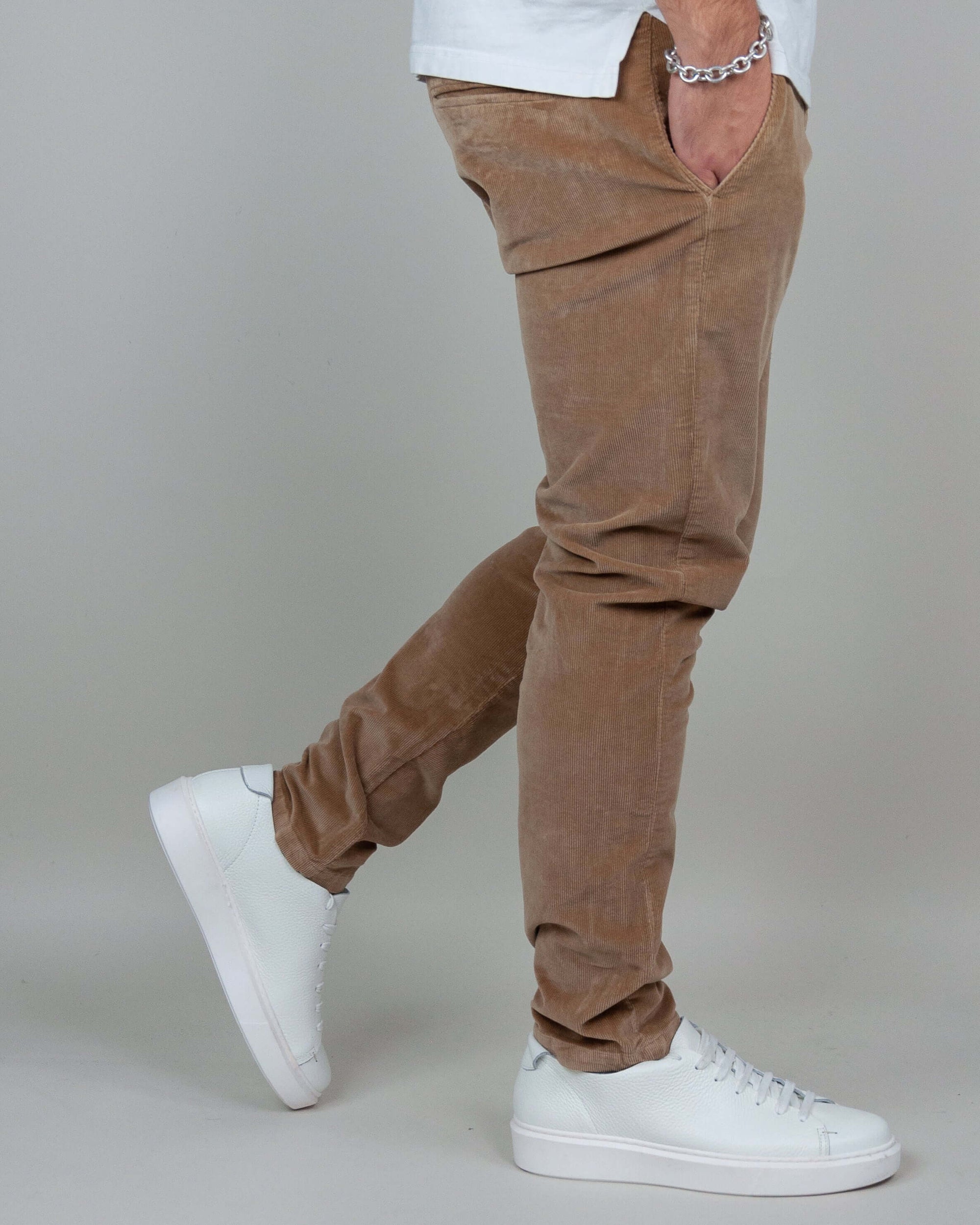 Pantalone Chino Velluto Gianni Lupo basic Uomo Art. TAHOMA1011-F24