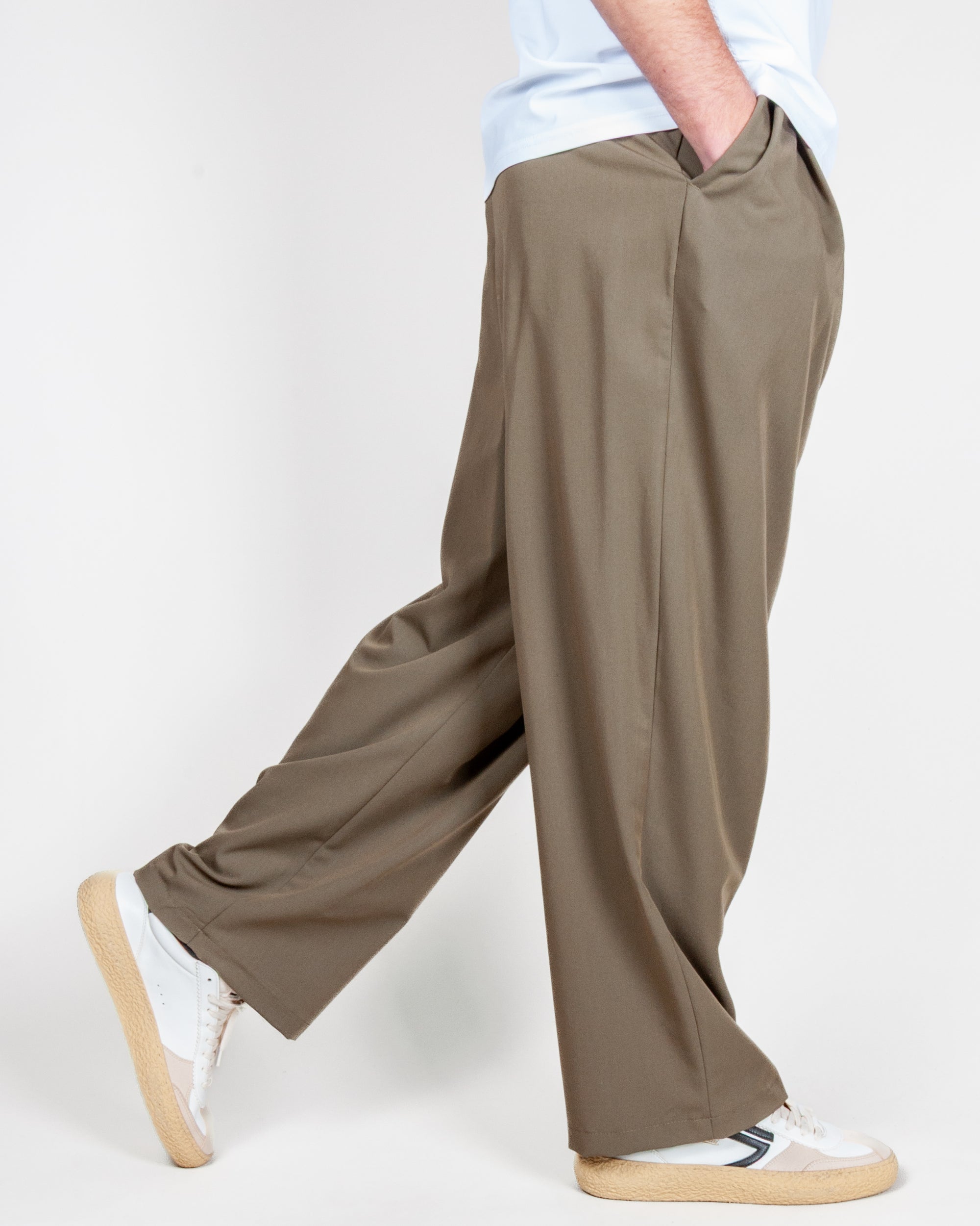 Pantalone Pinces Wide Leg Imperial Art. PE5NLBQ
