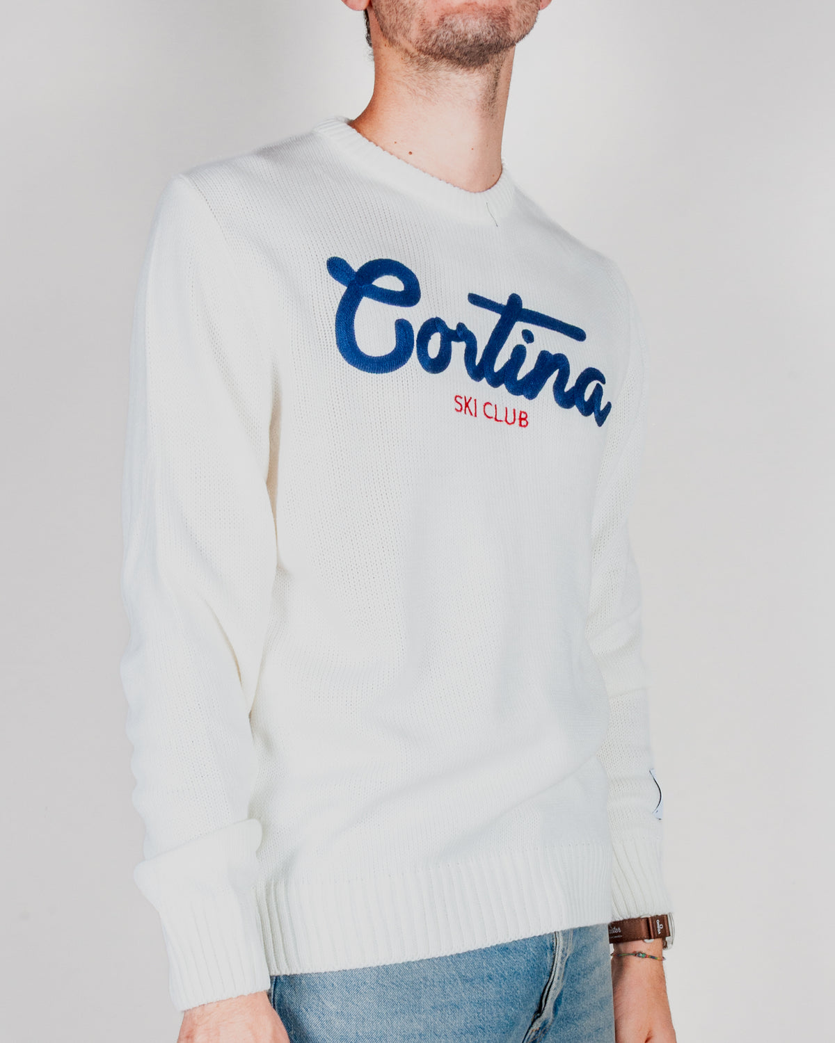 Maglione Superculture Girocollo Cortina Ski Club Art. AK7003