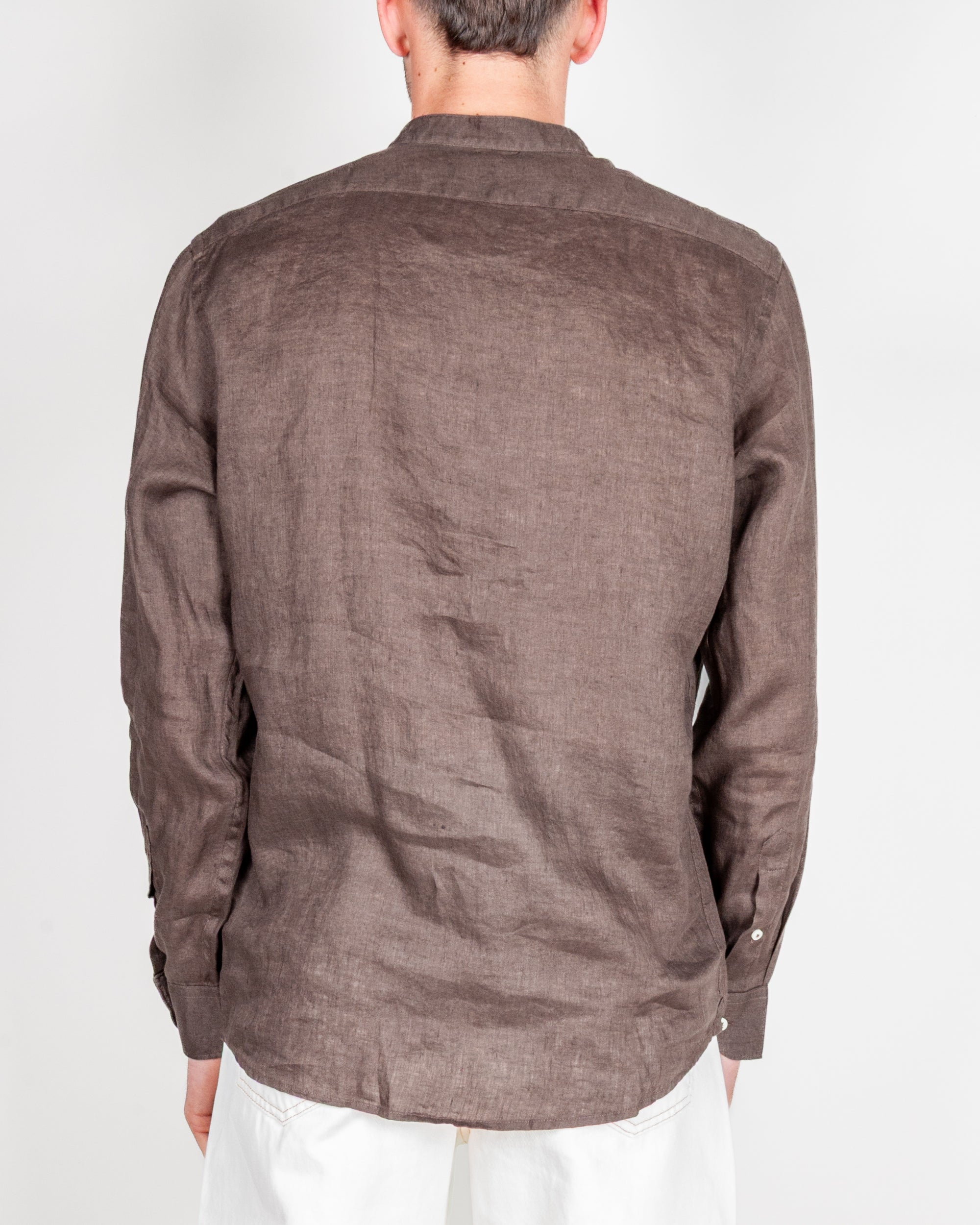 Camicia coreana in puro lino Philotinto Art. 26S19CA