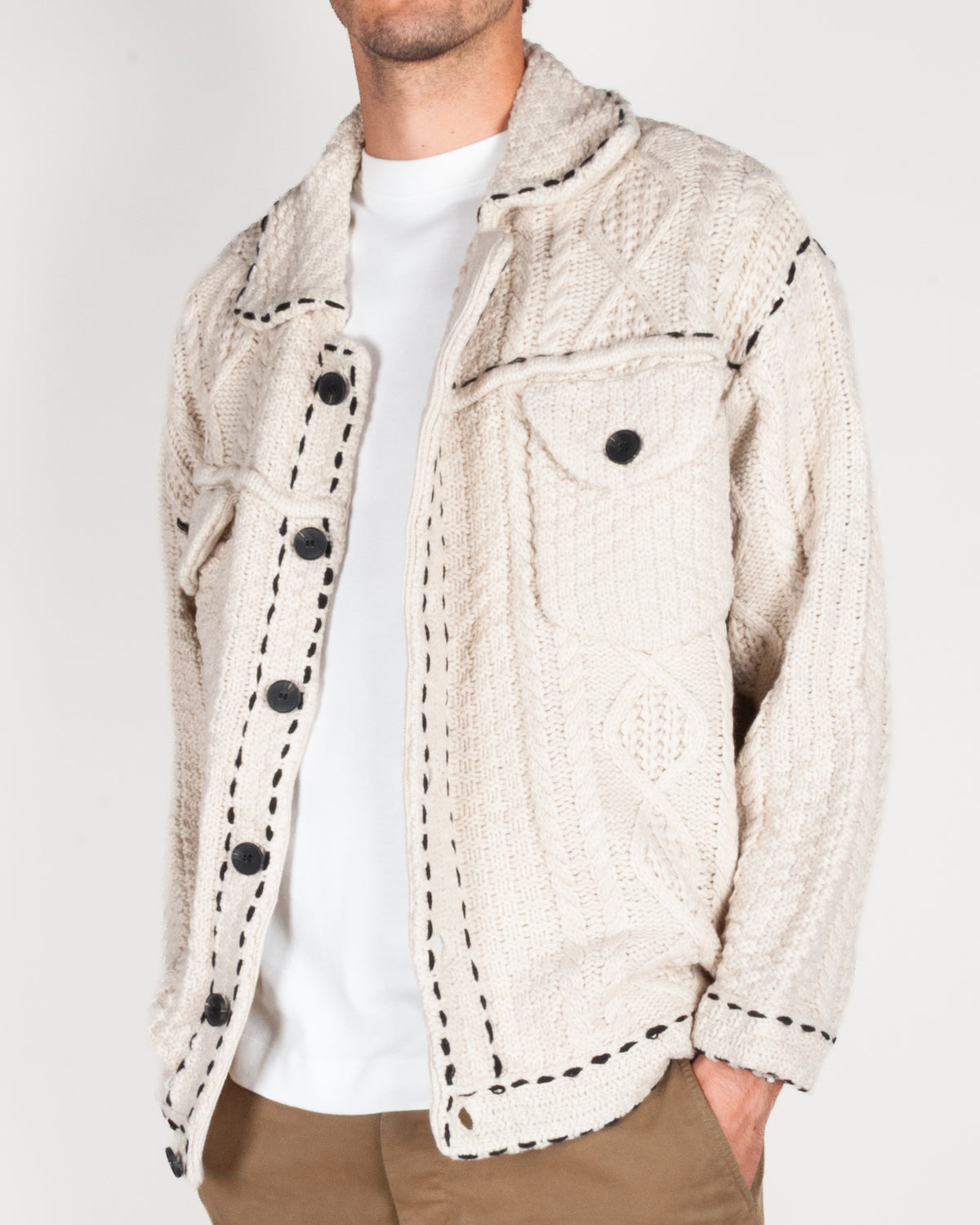 Cardigan Trecce Berna Uomo Art. BERNA M 262389