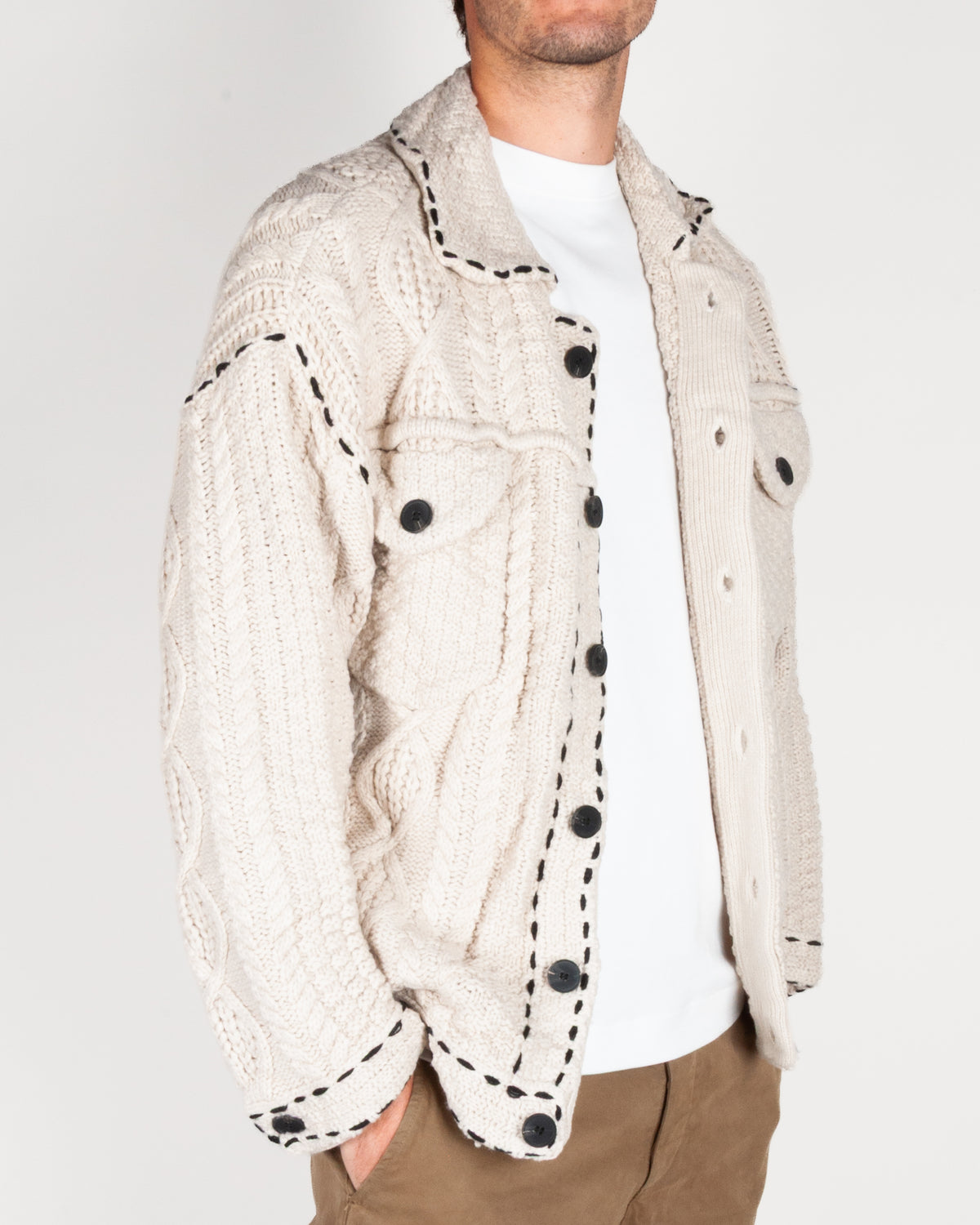 Cardigan Trecce Berna Uomo Art. BERNA M 262389