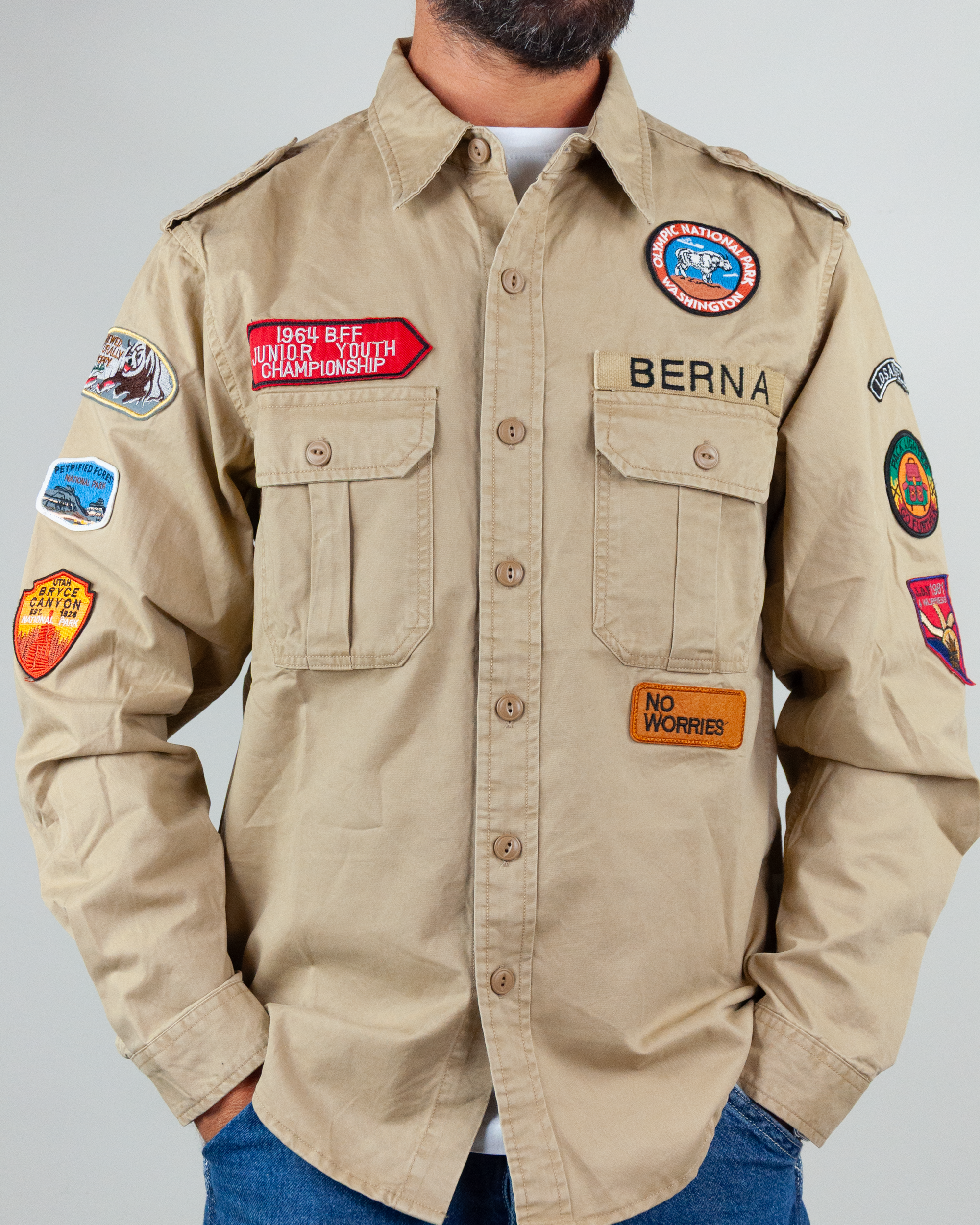 Camicia Boy Scout Berna Art. BERNA M 252258