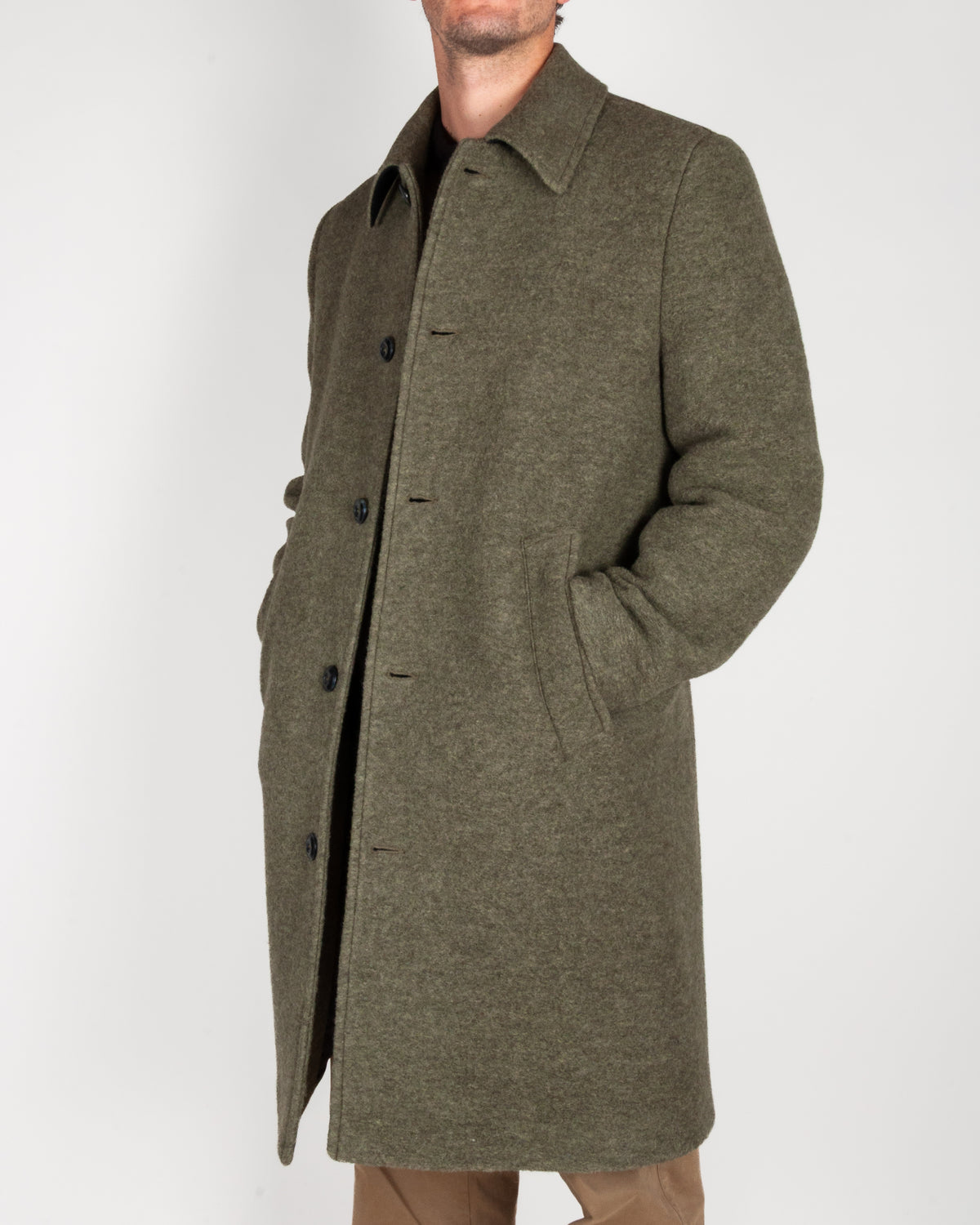 Cappotto misto lana Officina 36 Sover Uomo Art. 0424400722