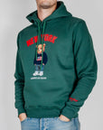 Felpa Superculture Cappuccio Teddy New York Art. A3069