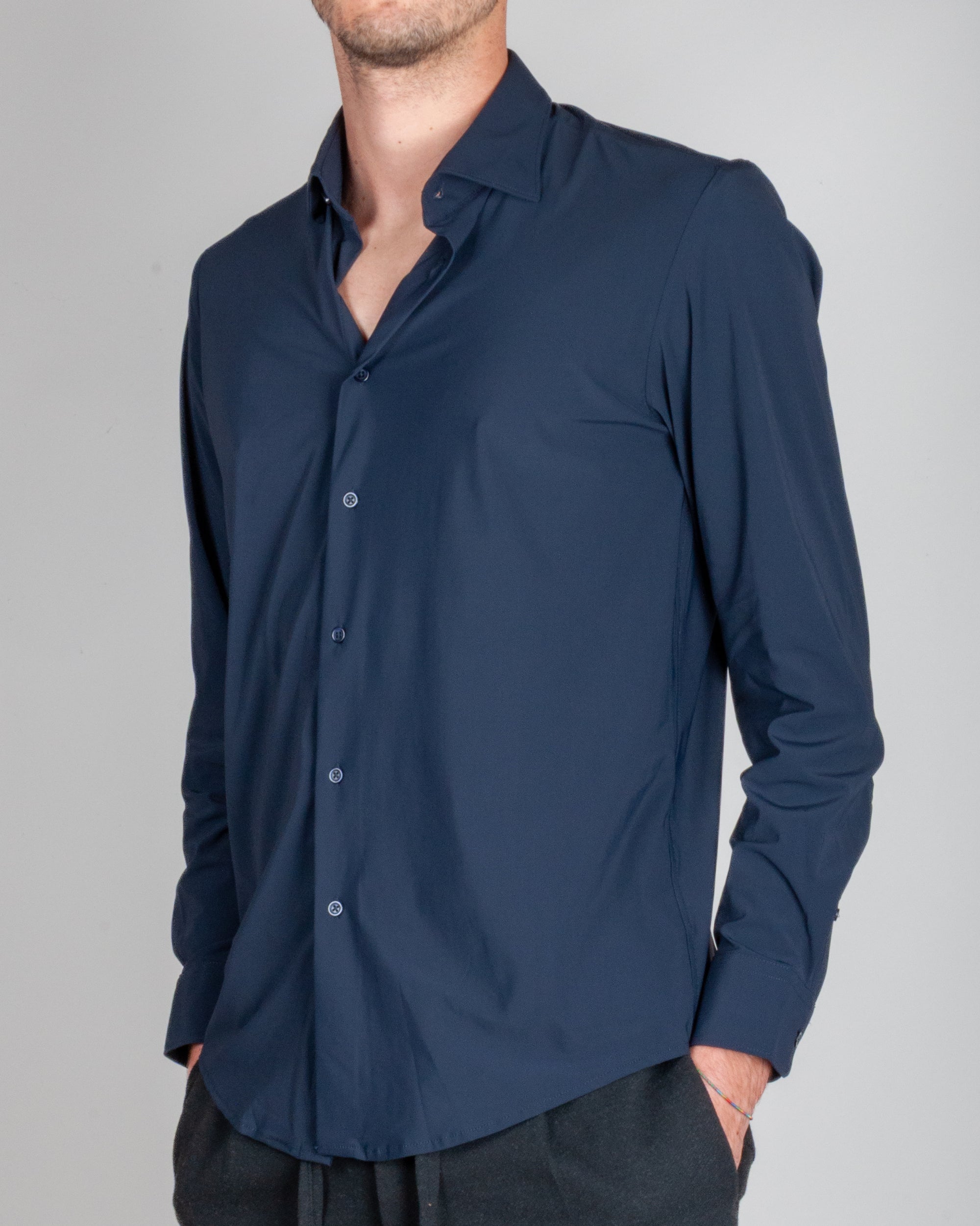 Camicia tessuto tecnico no stiro Philotinto Art. 25S04MG