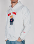 Felpa Superculture Cappuccio Teddy New York Art. A3069