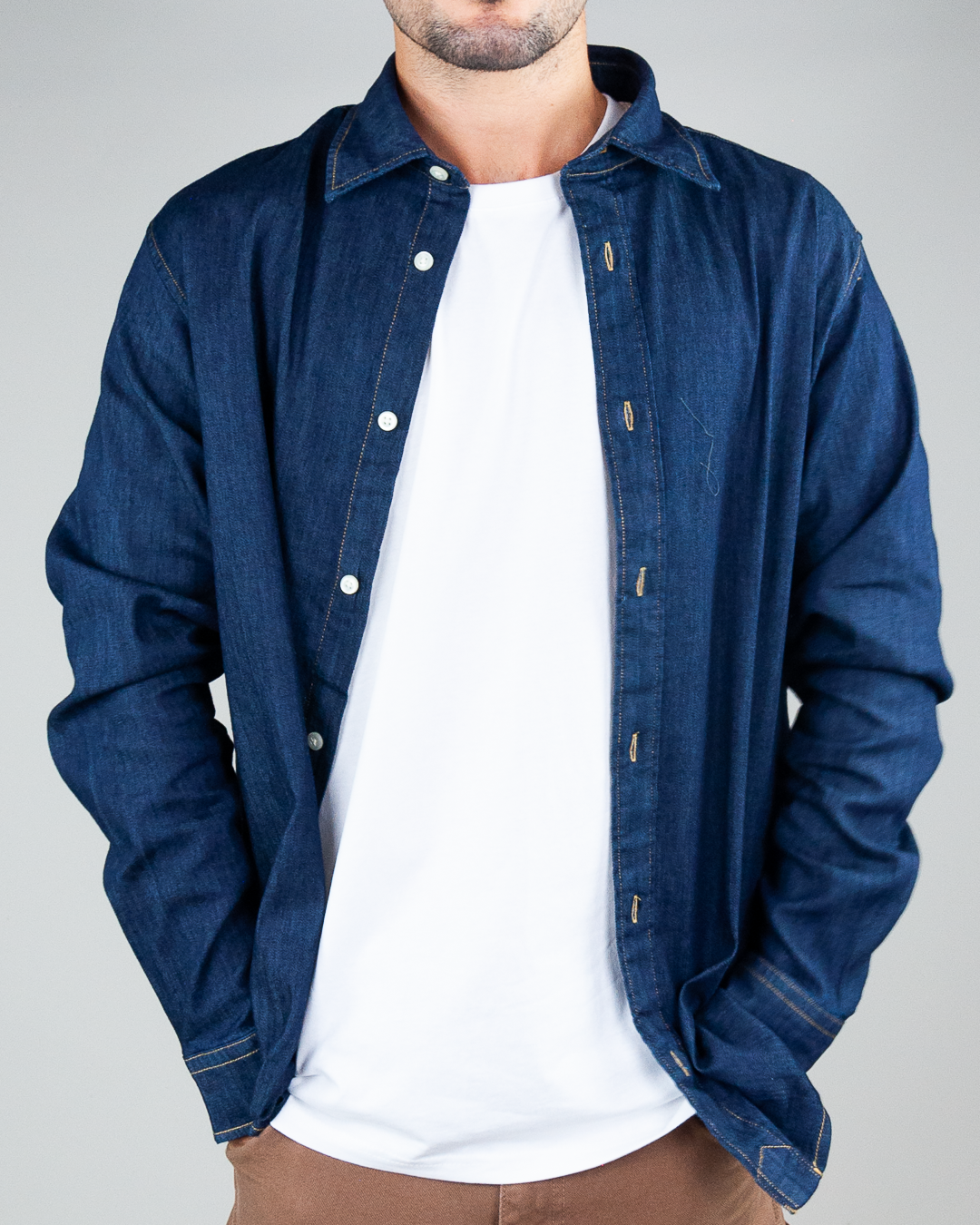 Camicia Denim Jack&amp;Jones Art. 12260724 - 1921 Store