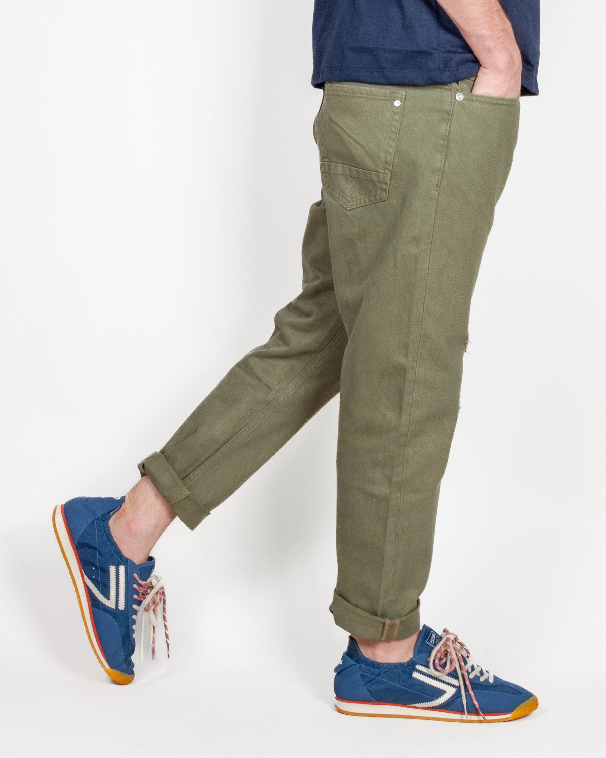 Jeans 5 tasche Bull denim Mod. MIKE Carrot Fit Gianni Lupo Art. GL2536YH