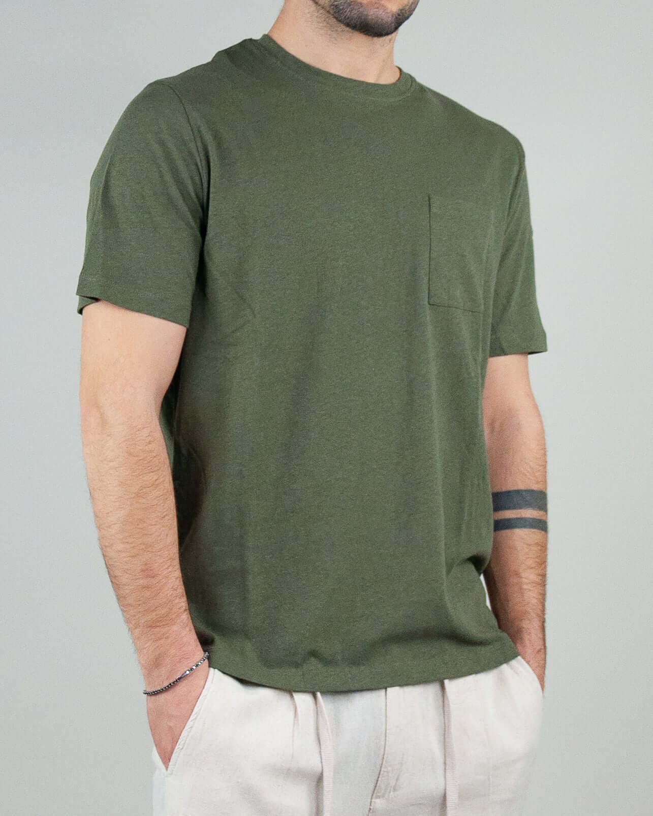 T-shirt Misto Lino Philotinto Art. 25S21TG