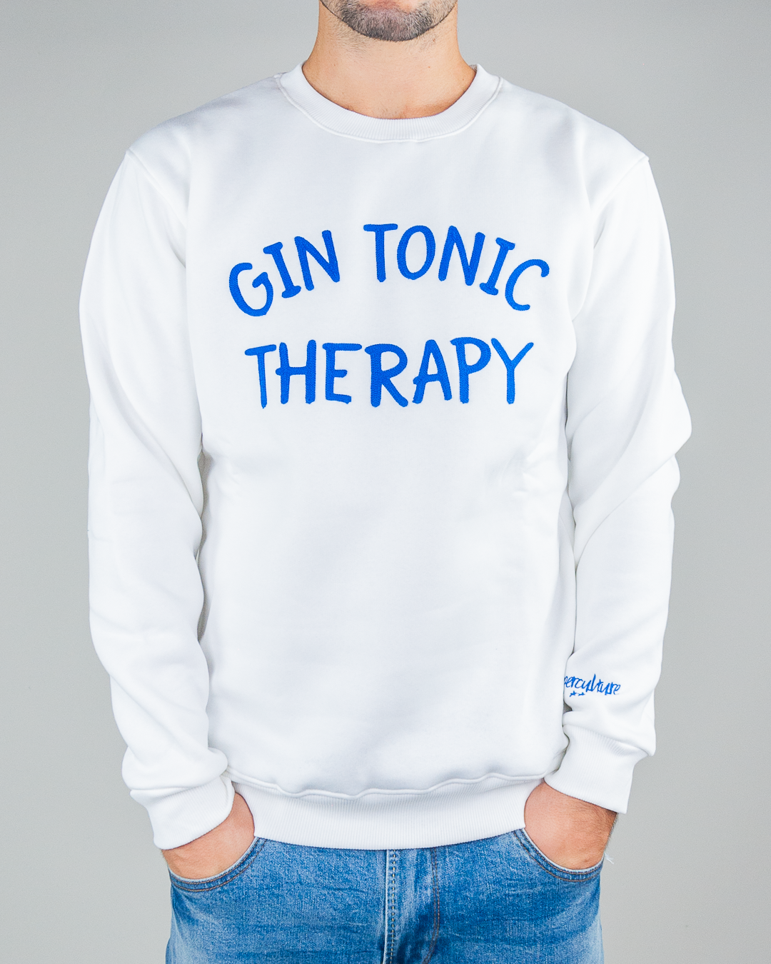 Felpa Superculture Girocollo Gin Tonic Therapy Art. A953 - 1921 Store