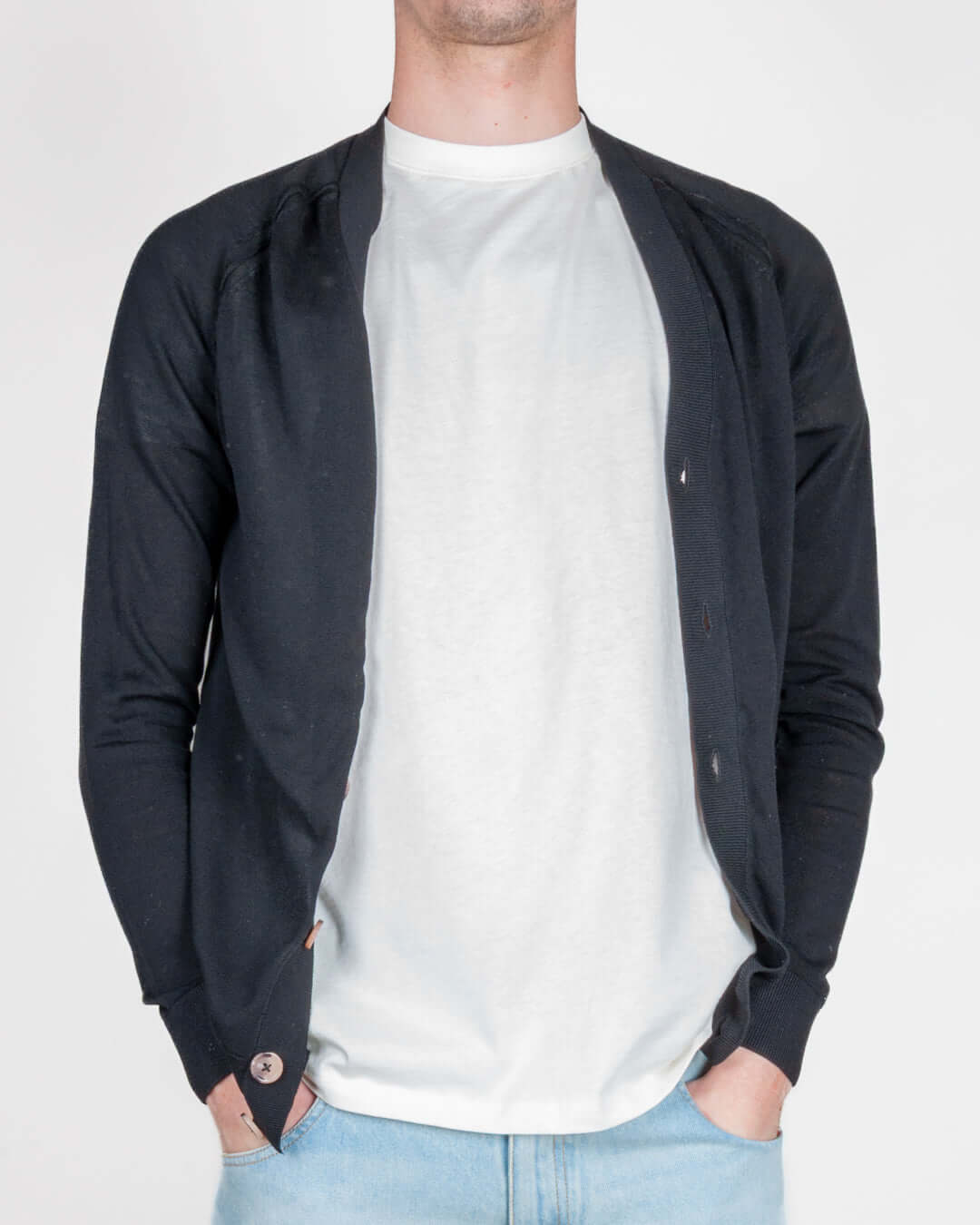 Cardigan Scollo a V manica Raglan Over D Art. OC1S2S6M08