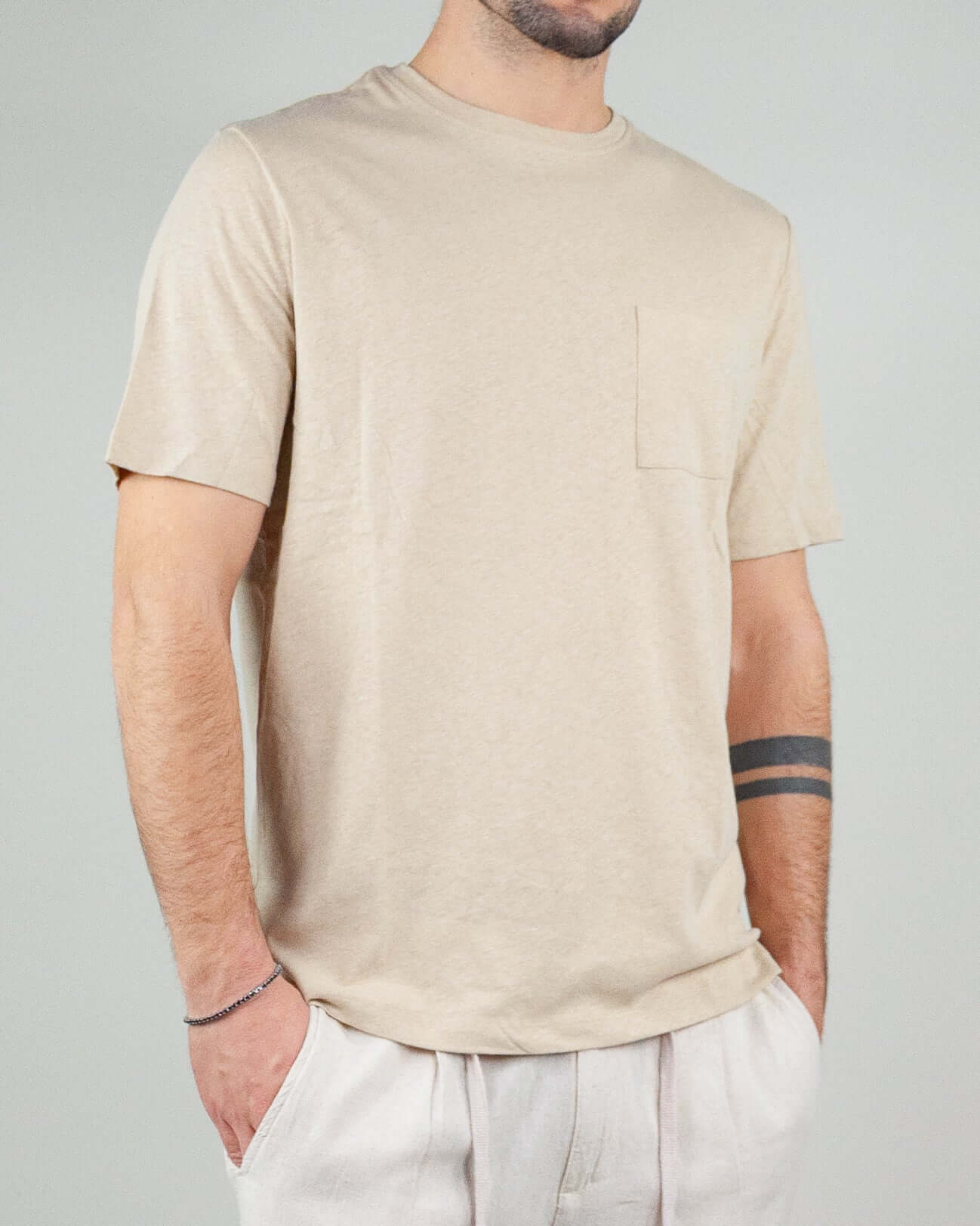 T-shirt Misto Lino Philotinto Art. 25S21TG