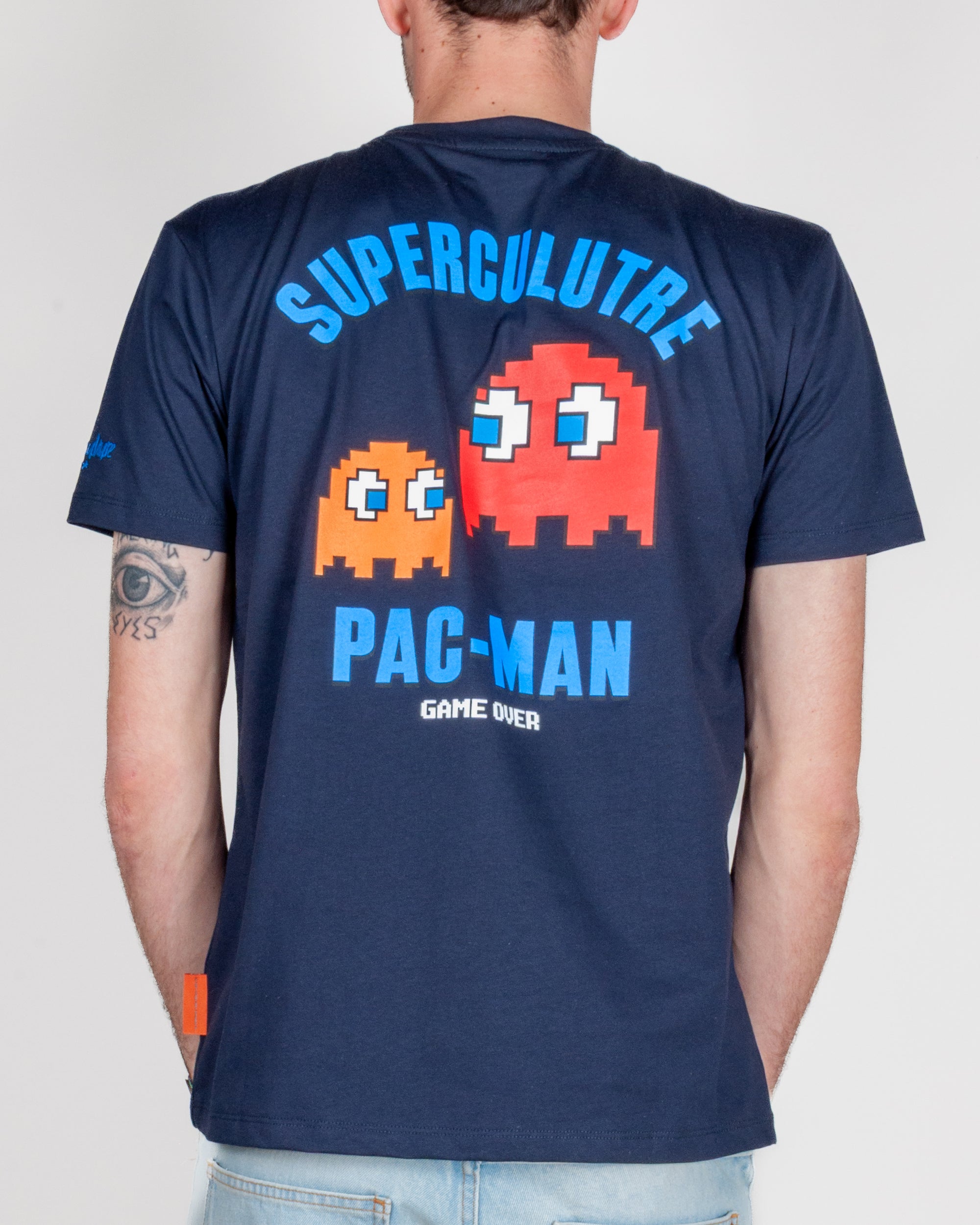 T-shirt SuperCulture Pac Man Game over Art. A1989