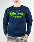 Felpa Superculture Girocollo Gin Tonic Therapy Floc Art. A1379