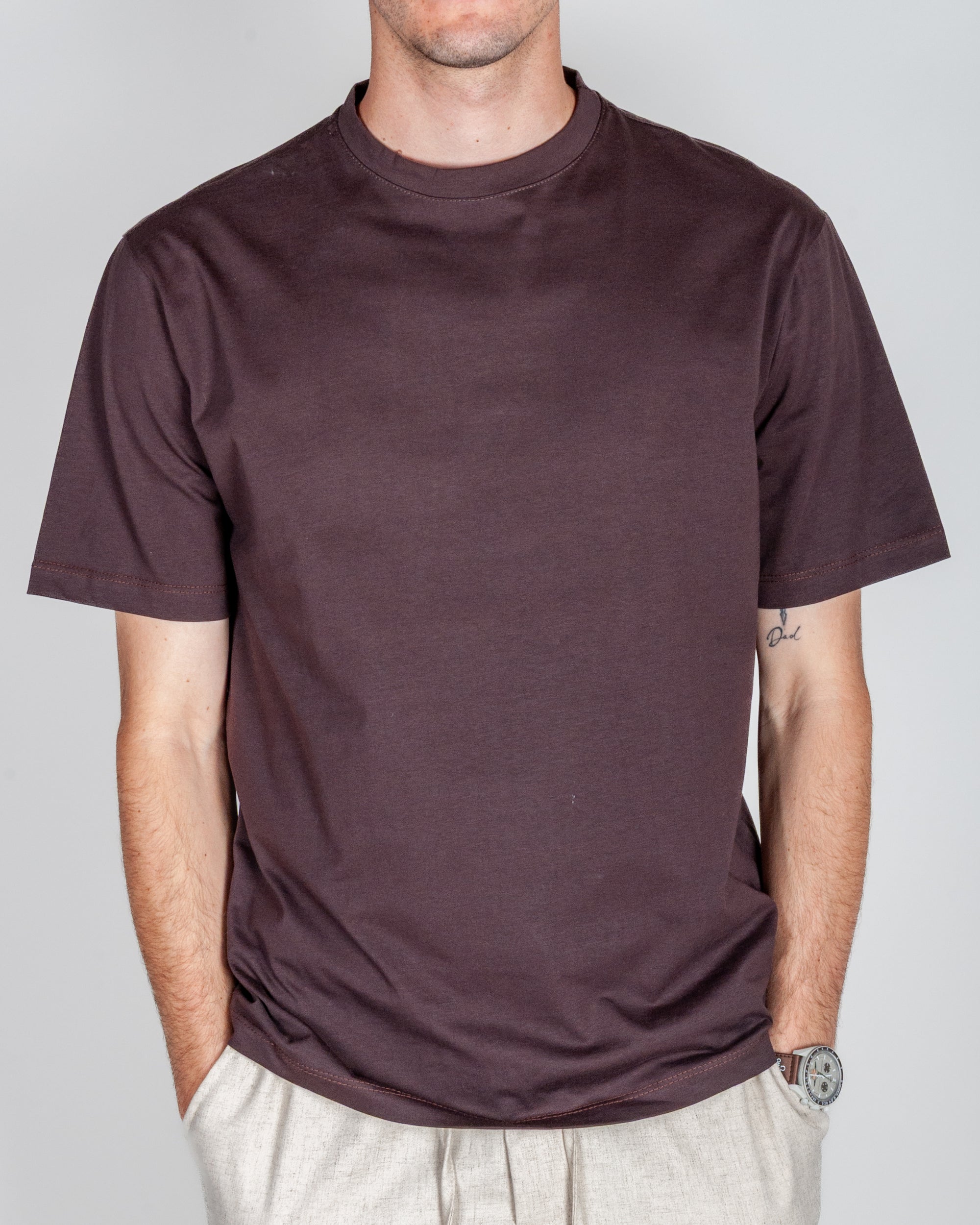 T-shirt 1921 Store Basic Regular Art. CINNAMON