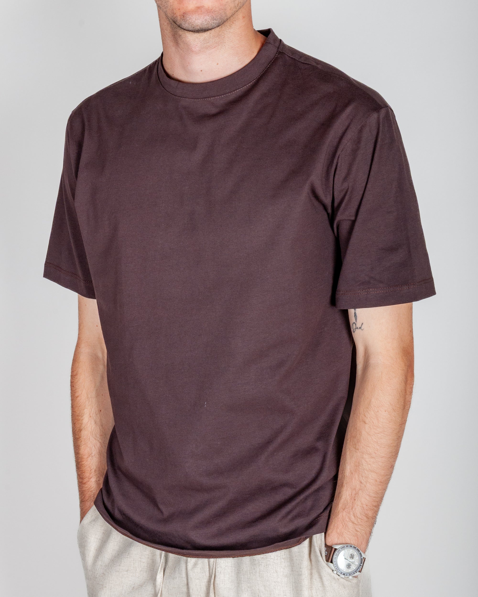 T-shirt 1921 Store Basic Regular Art. CINNAMON