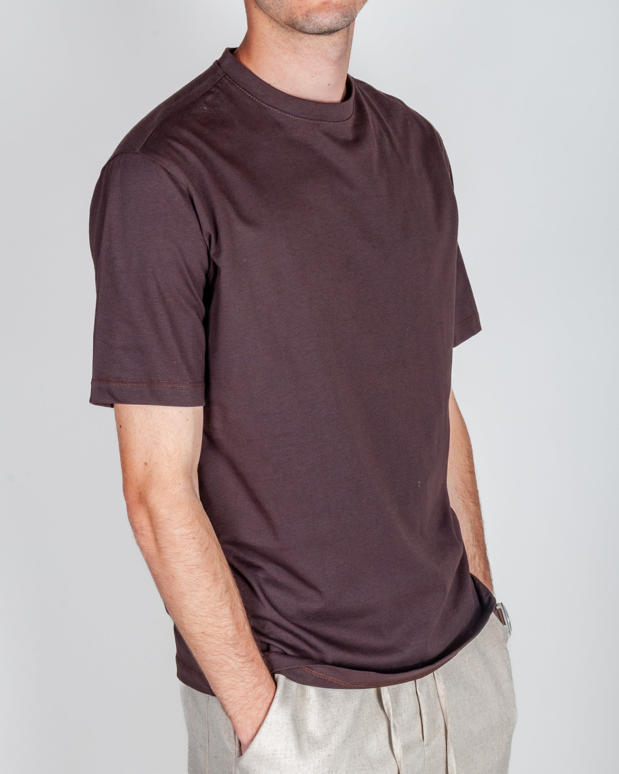 T-shirt 1921 Store Basic Regular Art. CINNAMON