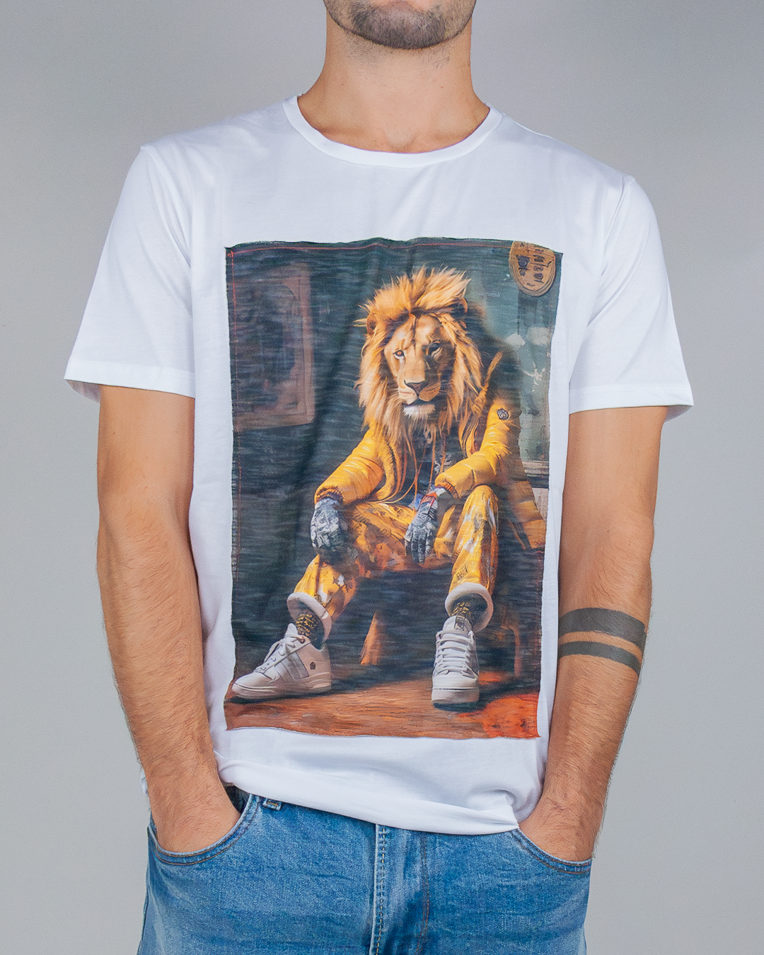 T-shirt 1921 Store Stampa  Art. LION - 1921 Store