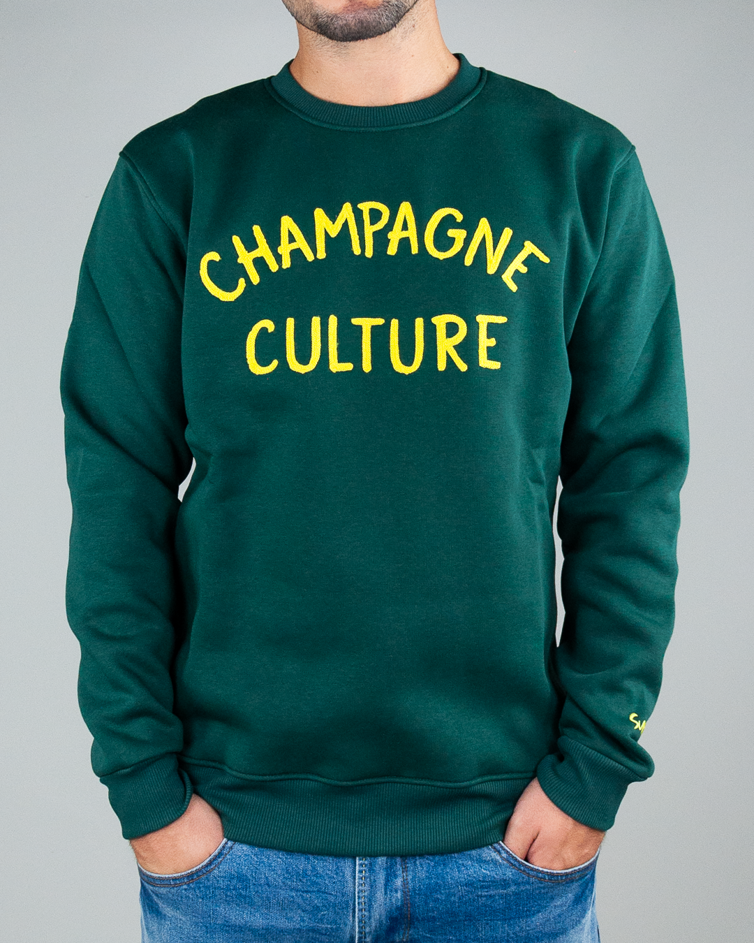 Felpa Superculture Girocollo Champagne Culture Art. A957 - 1921 Store